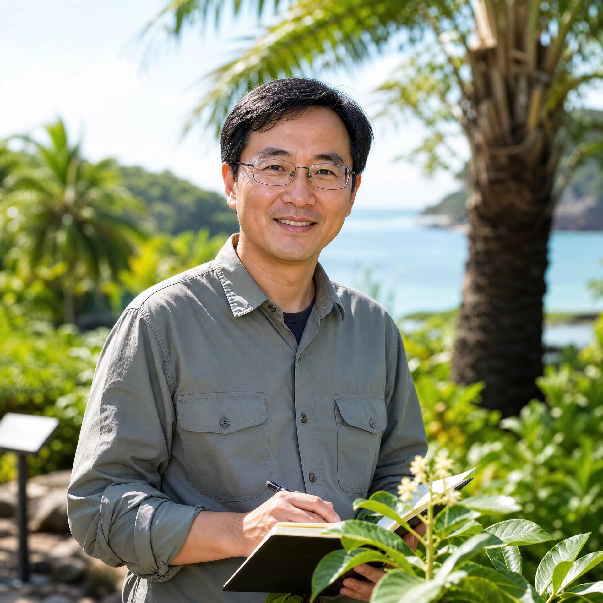 黑丝植物专家王建林